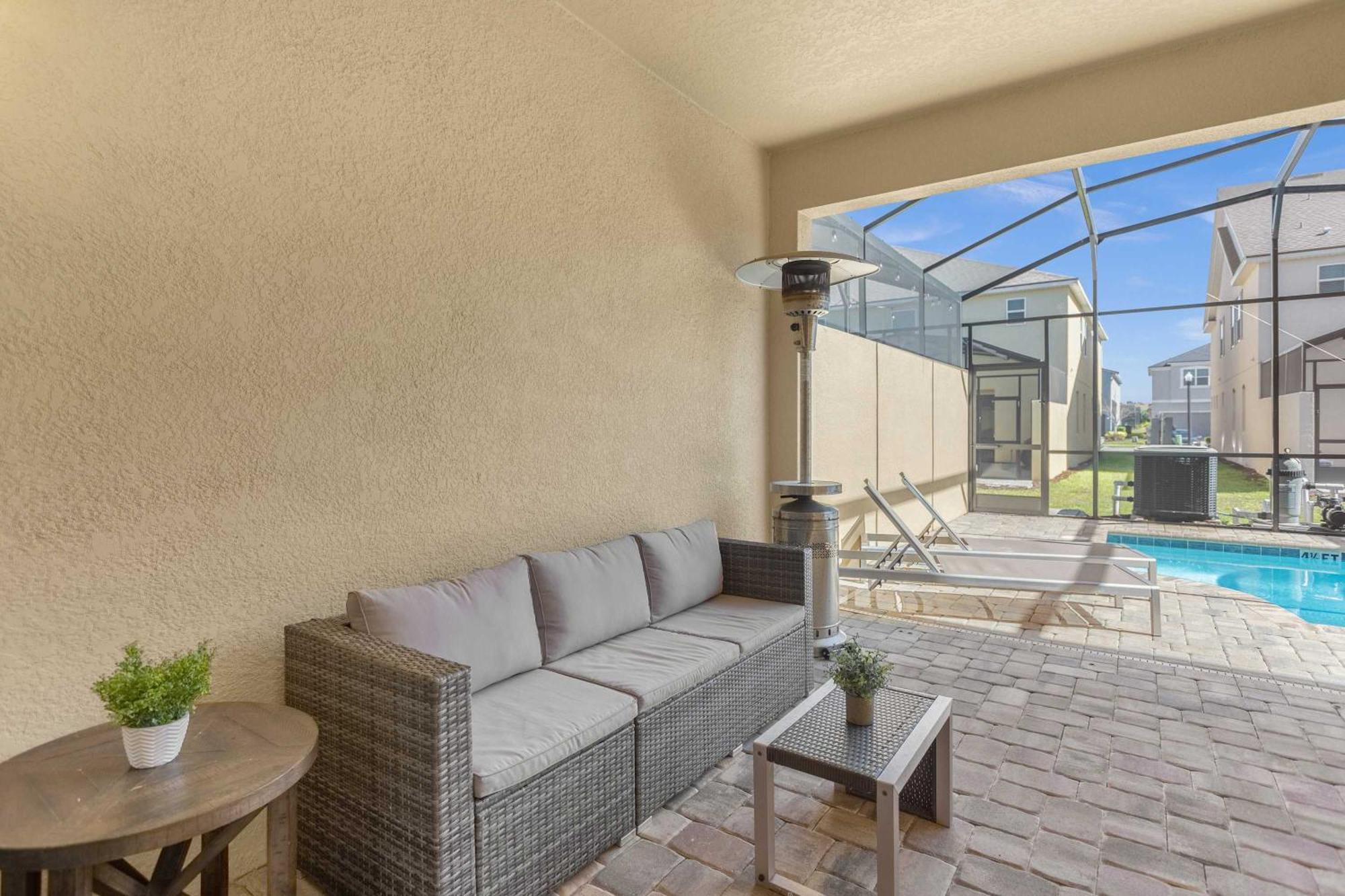 4Br Villa Home With Private Pool Near Disney Kissimmee Exteriör bild