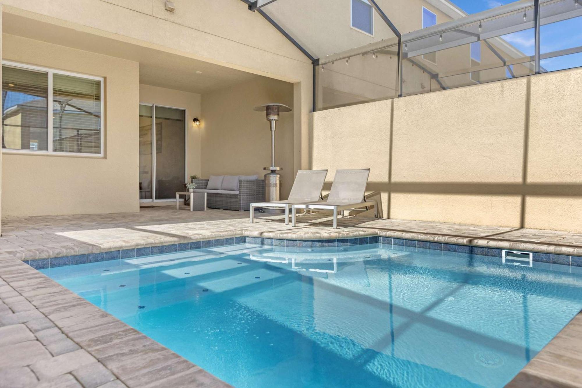 4Br Villa Home With Private Pool Near Disney Kissimmee Exteriör bild