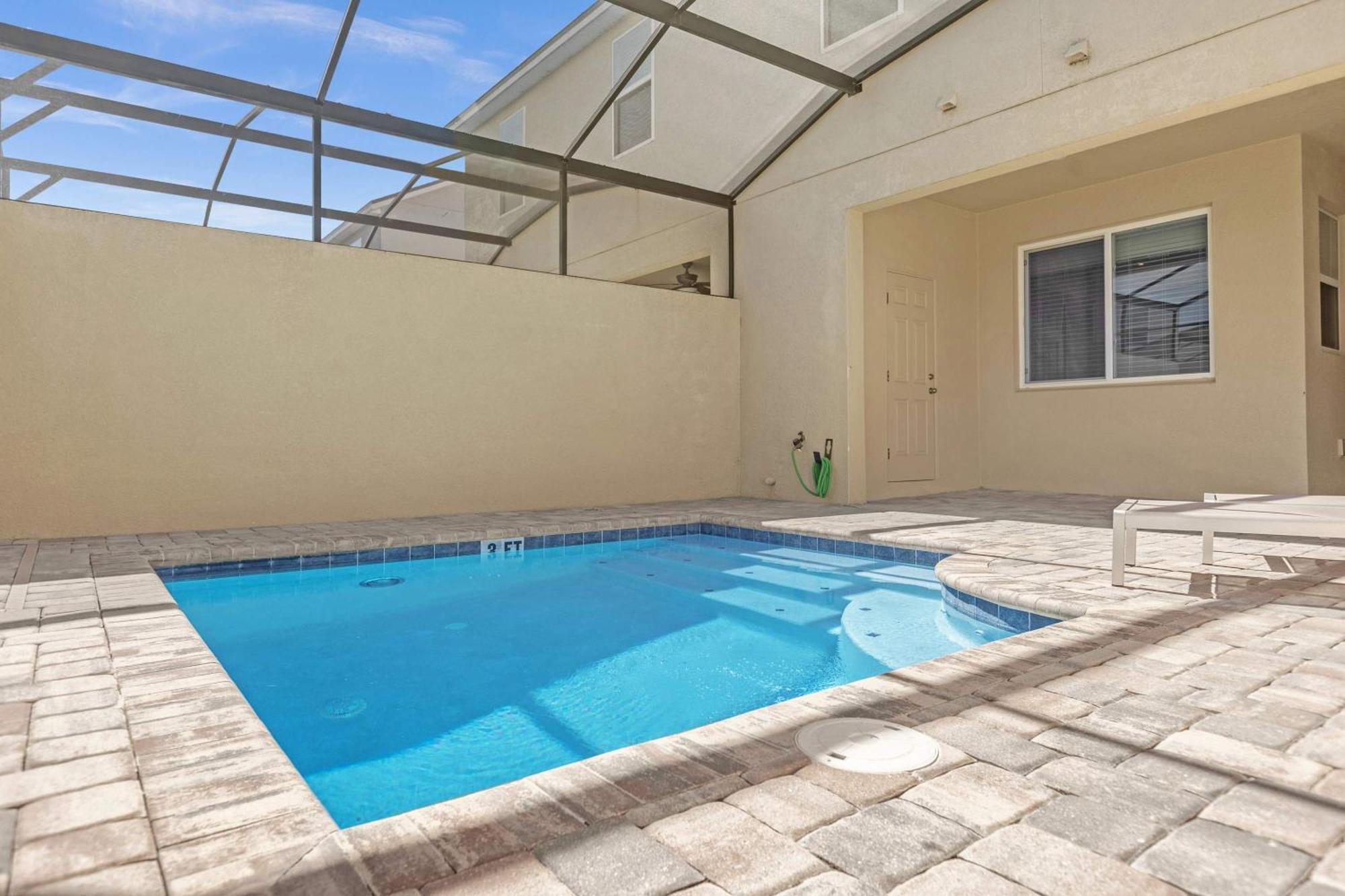 4Br Villa Home With Private Pool Near Disney Kissimmee Exteriör bild